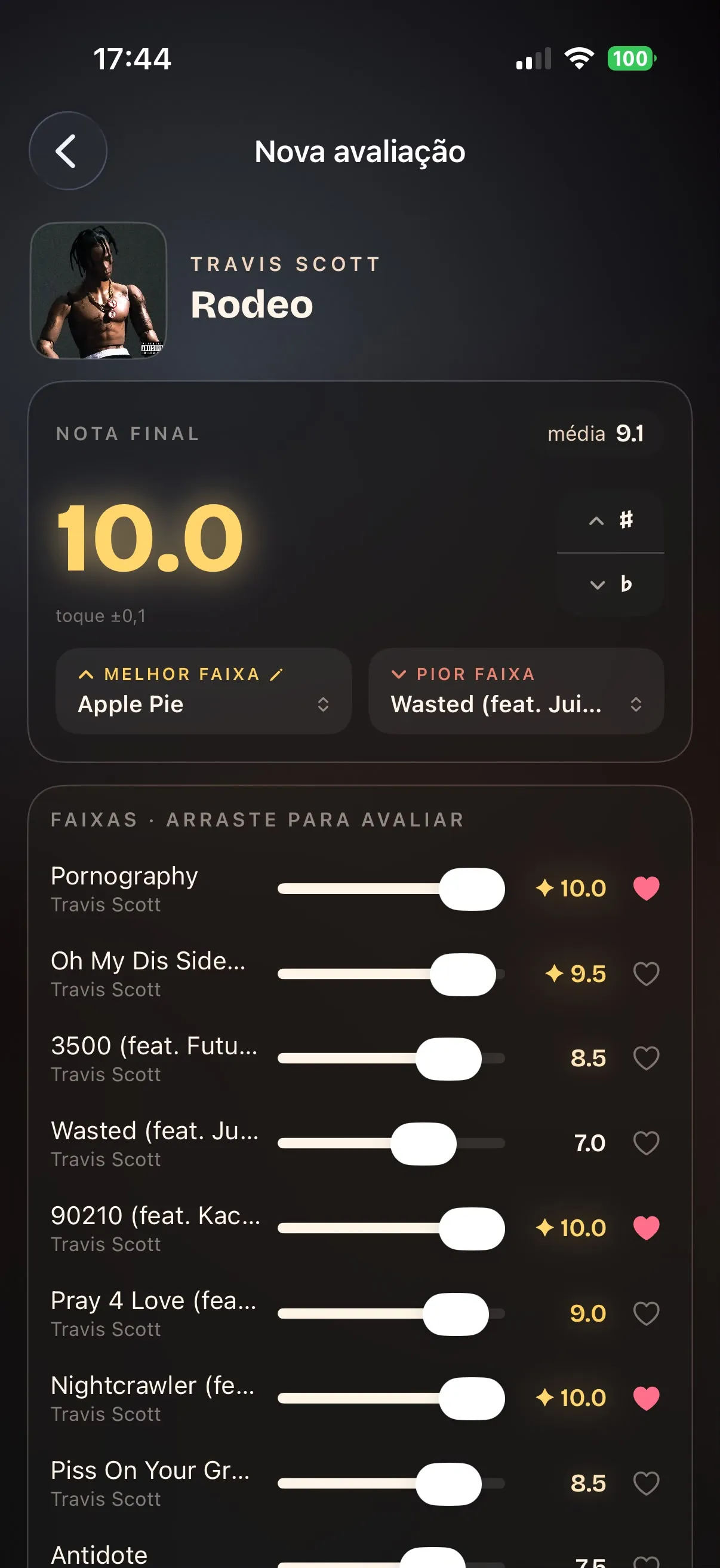 Vinstack — tela 2